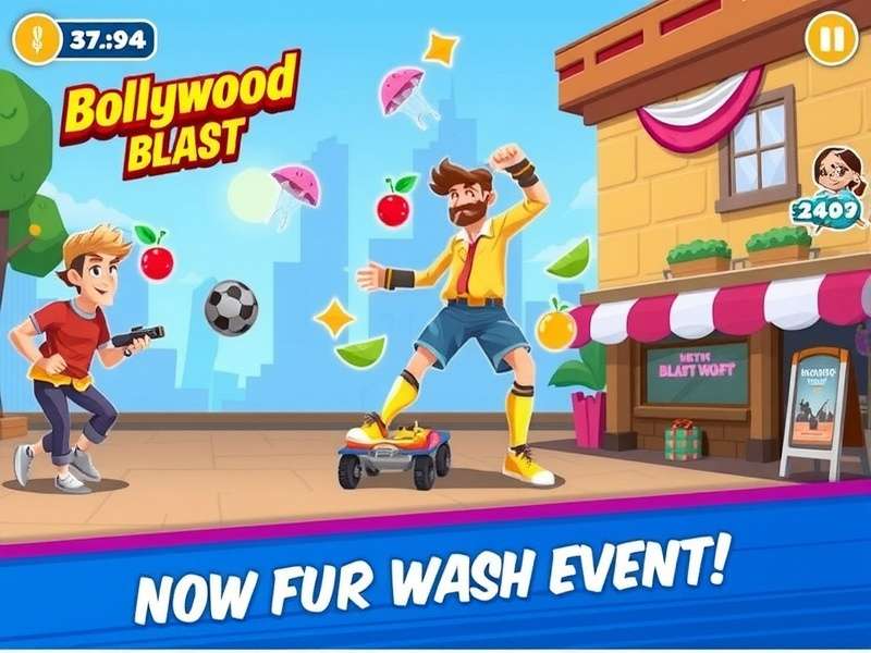 Bollywood Blast Bash Gameplay